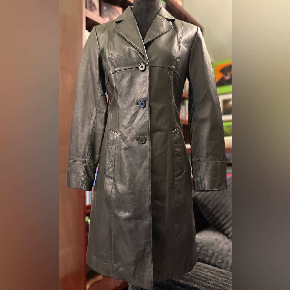 Wilsons Leather Women's Leather Trench Coat